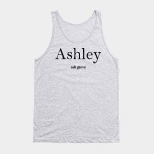 Ashley Name meaning Tank Top